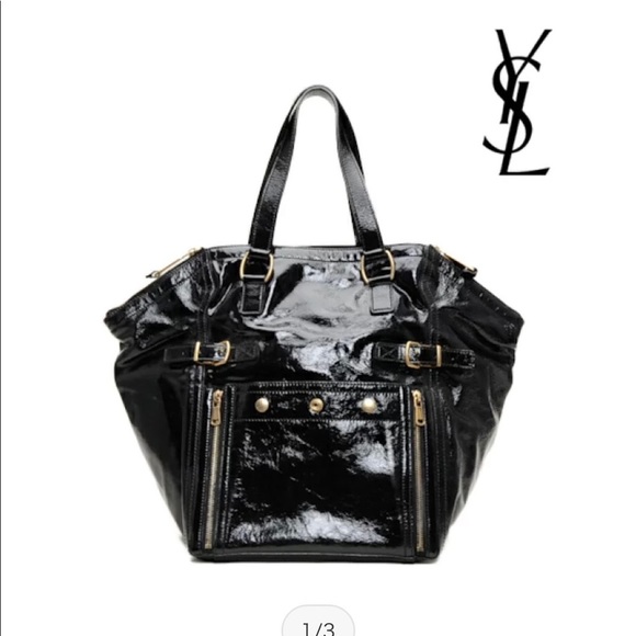 Ysl bag black hardware chipping｜TikTok Search